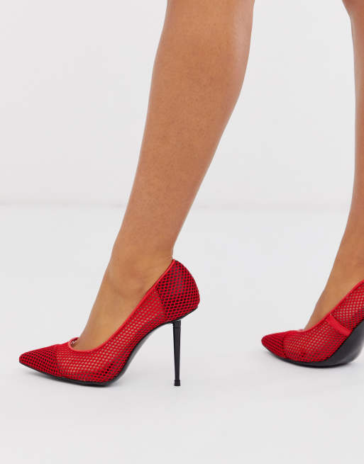 Asos hot sale red shoes