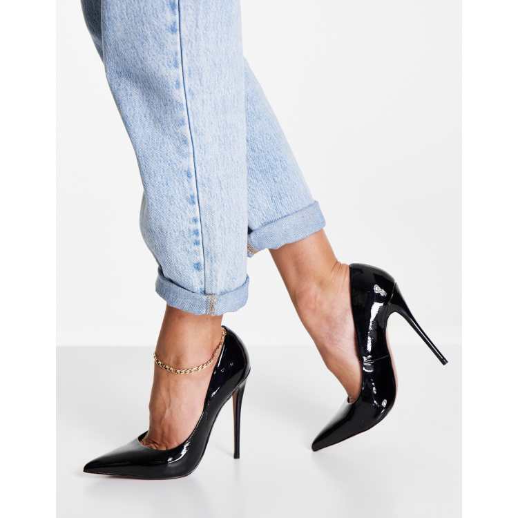 Cheap black 2024 pumps shoes