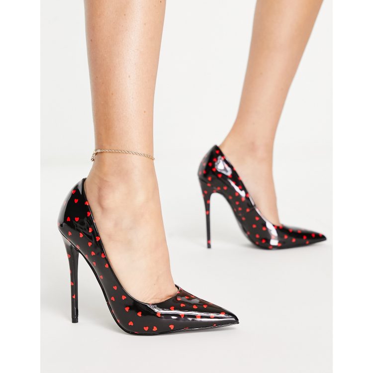 Asos design passionate embellished high clearance heels