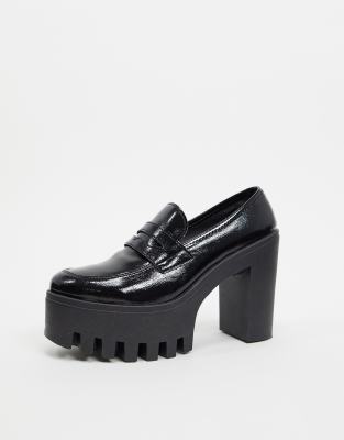 asos chunky heels