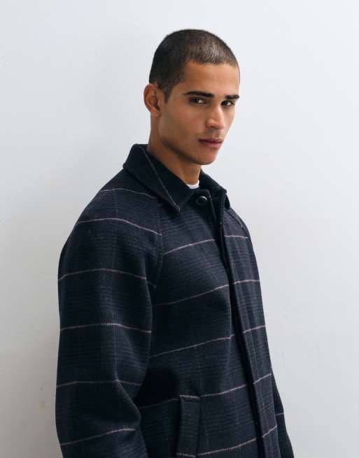 ASOS DESIGN płaszcz w kratę w kolorze szarym, 2 z 5