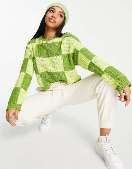 Green jumper asos best sale