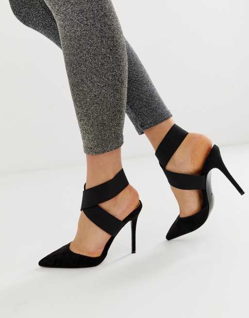 Asos black heels hotsell