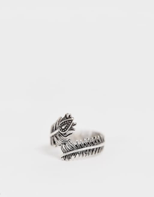 Peacock ring on sale with feathers