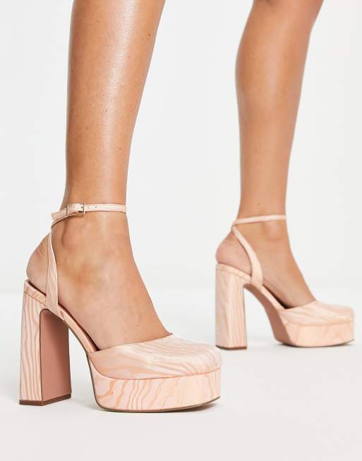 asos nude shoes