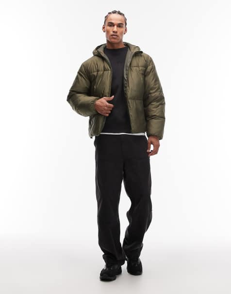 ASOS DESIGN - peakMAX™ - Doudoune - Kaki - view 1