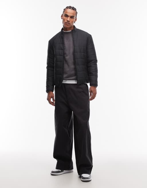 ASOS DESIGN - PeakMAX™ gewatteerd jack in zwart, 2 van 5