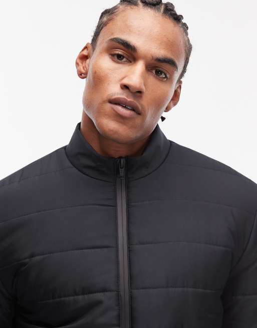 ASOS DESIGN - PeakMAX™ gewatteerd jack in zwart, 5 van 5
