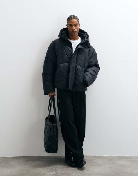 ASOS DESIGN Peakmax kurtka puchowa w kolorze czarnym - view 1