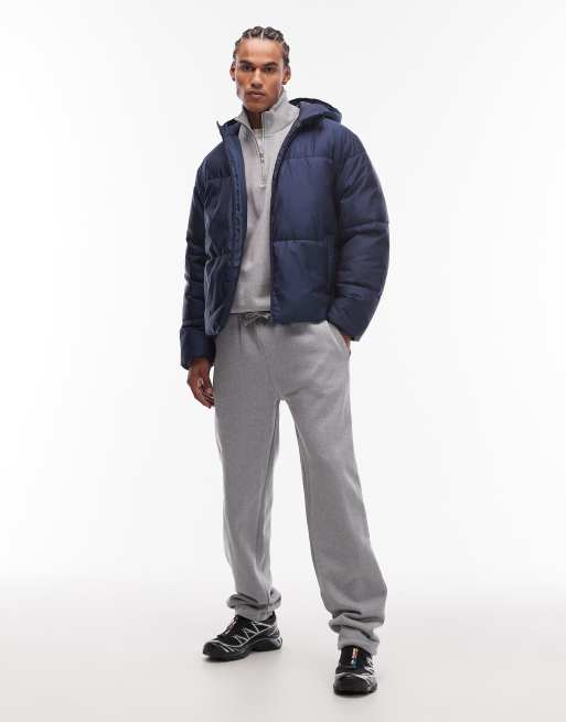 ASOS DESIGN – peakMAX™ – Marinblå pufferjacka, 2 av 5