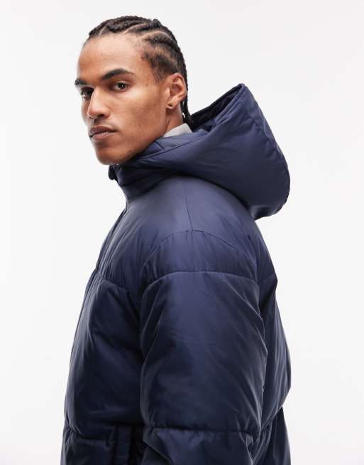 ASOS DESIGN - PeakMAX™ - Marineblå dynejakke, 4 af 5