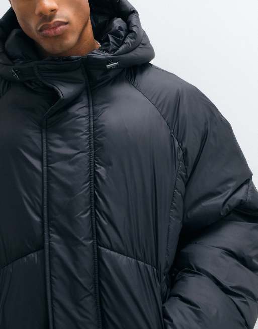 ASOS DESIGN Peakmax piumino nero, 5 di 5