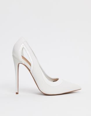 white asos shoes