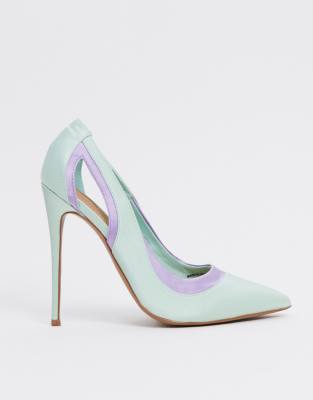 lilac court heels