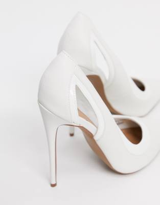 white pumps asos