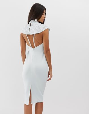 asos design pearl embellished jacket