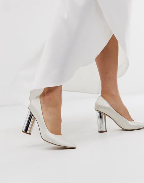 asos lace heels