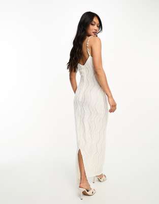 Asos 2025 white maxi