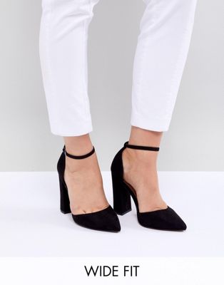 ASOS DESIGN Pebble Extra Wide Fit 
