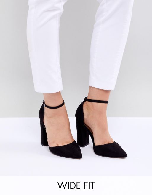 Extra wide high on sale heels