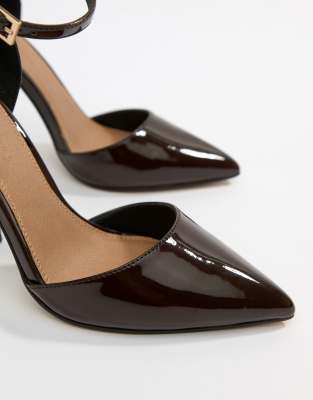 asos pebble pointed high heels