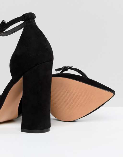 Asos design pebble hot sale pointed high heels