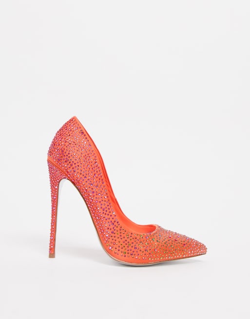 Asos orange shoes on sale