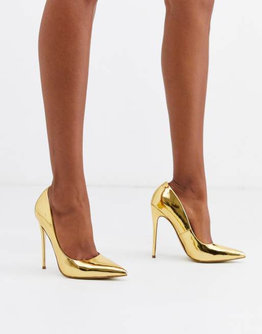 Gold court shop shoes asos