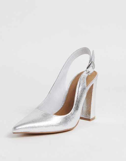 Every Cool Person I Follow Is Wearing Silver Slingback Shoes