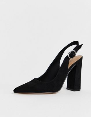 black slingback shoes