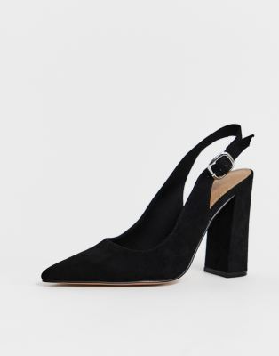 slingback high heel shoes