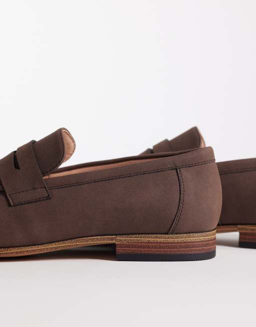 ASOS DESIGN – Penny-Loafer in Braun, 4 von 4