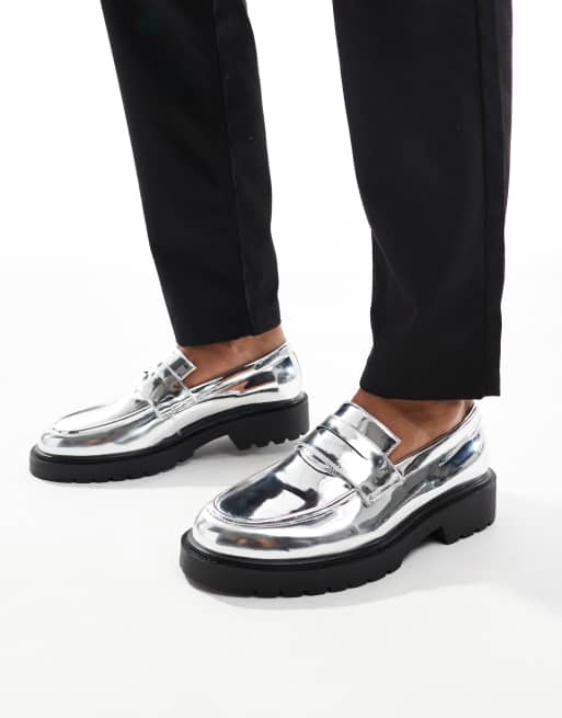 Asos penny loafers online