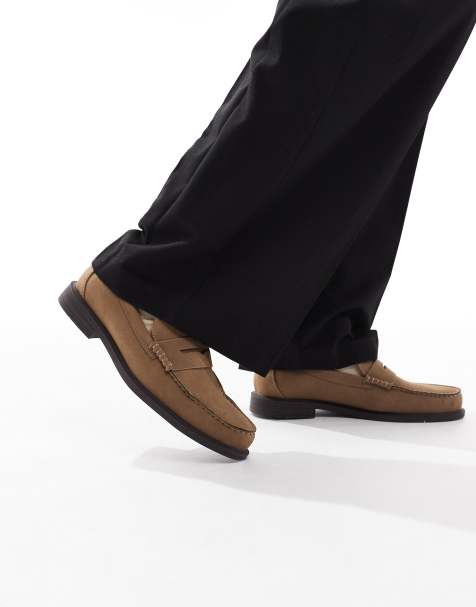 ASOS DESIGN – Penny-Loafer in Steinbeige - view 1