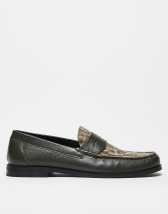 Dr Martens ZebZag mule in black suede