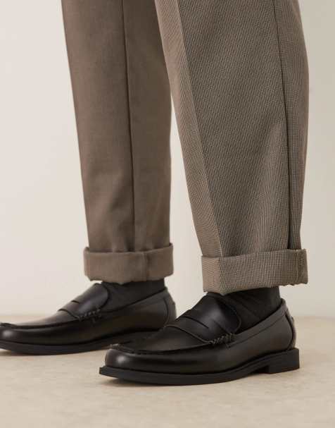 ASOS DESIGN - Penny loafers in zwart - view 1