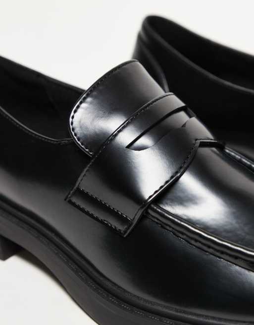 ASOS DESIGN - Penny loafers in zwarte lak, 2 van 3