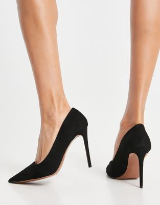 cheap black court shoes