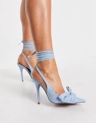 asos blue shoes