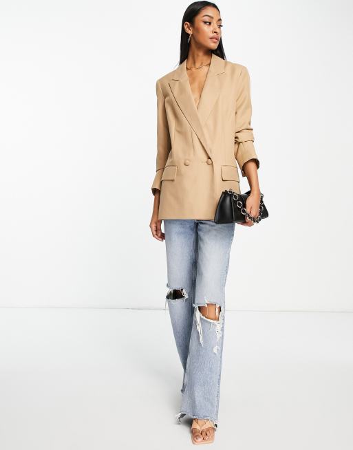 ASOS DESIGN - Perfect - Blazer color cammello, 4 di 4