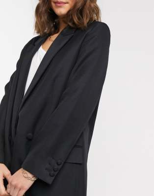 Asos black sale blazer