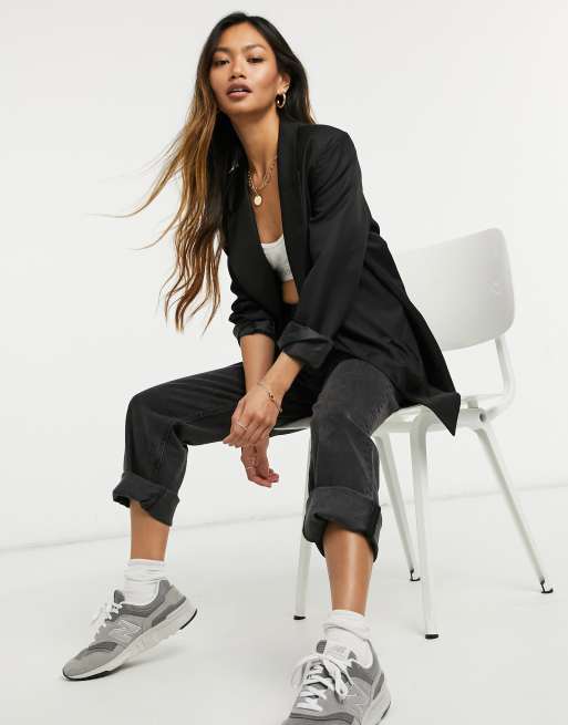 Asos hot sale long blazer