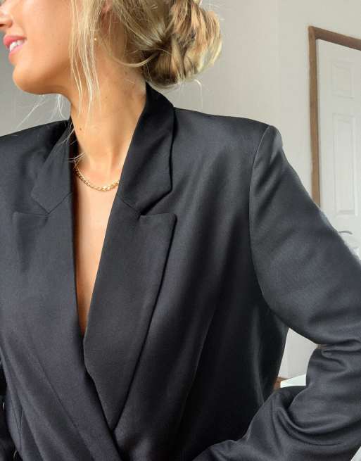 ASOS DESIGN - Perfect - Blazer nero, 3 di 4