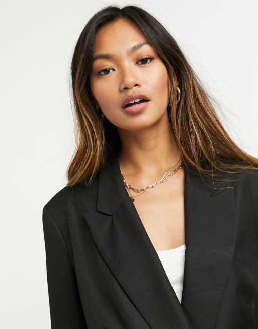 ASOS DESIGN - Perfect - Blazer - Noir, 3 de 4