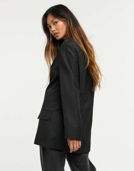 ASOS DESIGN – Perfect – Svart blazer, 2 av 4
