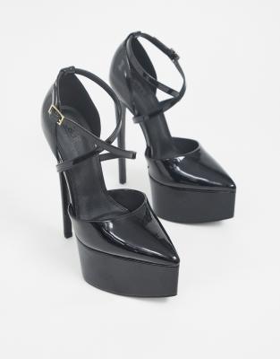 asos black stilettos