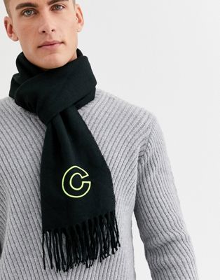 personalized embroidered scarf