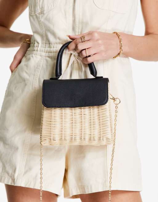 Sac en cheap paille asos