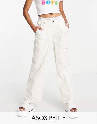 Petite Women Comfort Rise Cargo Pants