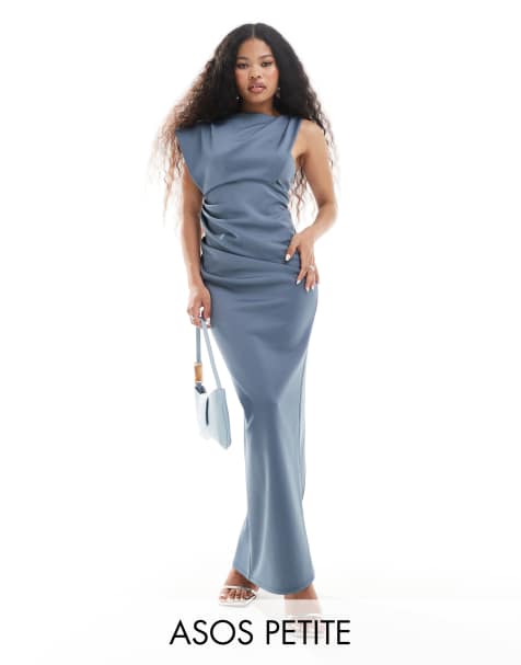 Petite Fluid Tailored Wide Leg Jumpsuit